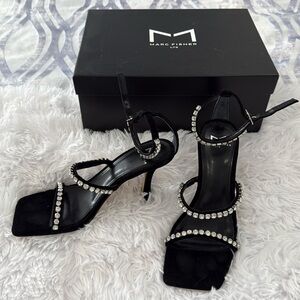 BRAND NEW MARK FISHER RHINESTONE SANDALS